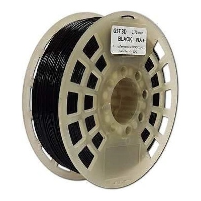GST 3D pla+ филамент ЧЕРЕН (gst-3d-pla+-black)