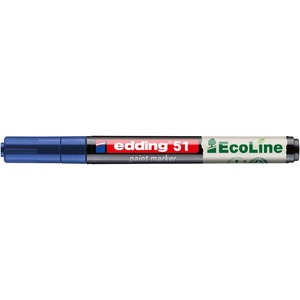 edding Лаков маркер, 1-2 мм, edding "51", син 4-51-003 (4-51-003)