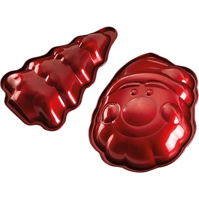 Berlinger Haus Forma na muffiny a bábovkové cesto sada 2ks Metallic Line Burgundy BH-6947