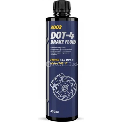 Mannol Brzdová kvapalina DOT 4 450 ml
