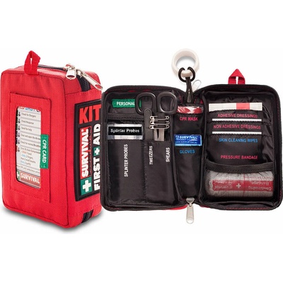 Survival Compact First Aid Kit červená lékárnička