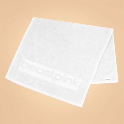 Športový uterák Mini White - BeastPink