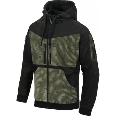 HELIKON mikina ROGUE ČERNÁ/Desert Night Camo