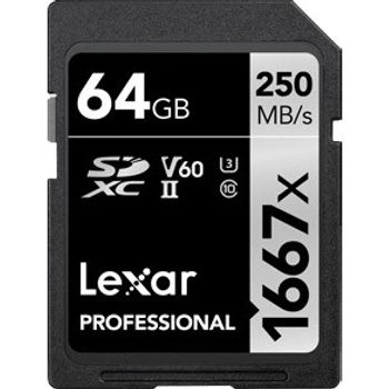 Lexar SDXC UHS-II 64 GB LSD64GCB1667