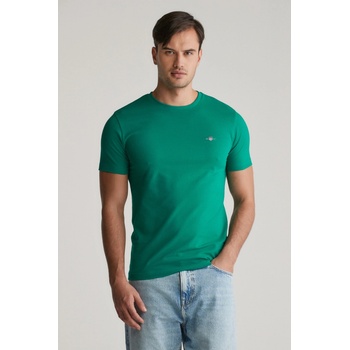 Gant slim pique SS Deep green