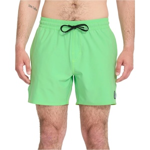 Volcom Мъжки бордшорт Volcom Lido Solid Trunk 16'' Boardshorts - Island Green (050-2046-0513)