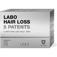 Labo Hair Loss 5 Patents kúra proti padaniu vlasov pre mužov 14 x 3,5 ml