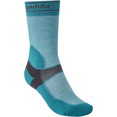 Bridgedale MTB Summer Weight T2 Coolmax Sport Boot Women's dámske letní cyklistické ponožky teal/dark grey