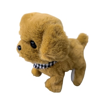 Плюшено куче ходи, лае и маха с опашка М21-311