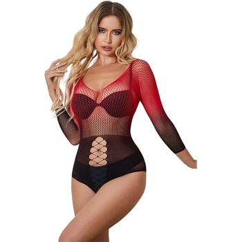 Image 1 of Боди с дълги ръкави, преливащи цветове - Fishnet Bodystocking S/M/L (D-241374)