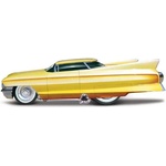 Maisto - Muscle Machines - Gene Winfield´s 1961 Cadillac Maybelline, 1: 64 (15561)