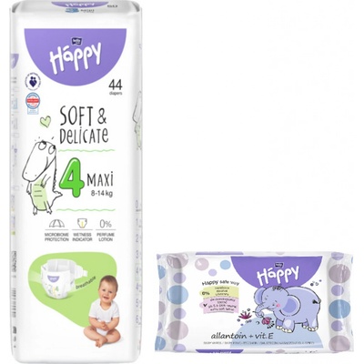 Bella Happy Maxi 4 8 - 18 kg 44 ks
