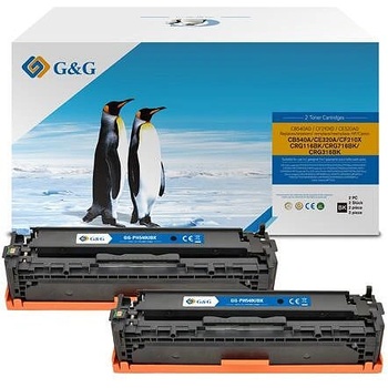 Compatible КОМПЛЕКТ КАСЕТИ ЗА HP Color LaserJet CP1210 / CP1215 / CP1510 / CP1515 / CP1518 / CP1525 / CM1312 / CM1415 / CP1525 / Pro 200 Color M251 / M276 series - CB540A / CE320A / CF210 / CRG-716B - (NT-PH540AD - G&G)