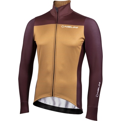 Nalini Мъжко ветрозащитно яке за колоездене Nalini Race Warm Jacket Cycling jacket - Beeren / Cumin (051-1371-0112)