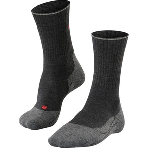 Falke Мъжки туристически чорапи Falke TK2 Wool Silk Walking socks - Anthracite Melange - размер 44-45 (EU) (201-1710-0113)