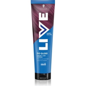 Schwarzkopf LIVE Colour + Care подхранваща тонираща маска За коса цвят Cherry Cola Red 150ml