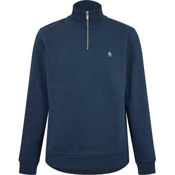 Original Penguin Men's Quarter Zip Fleece - Yale