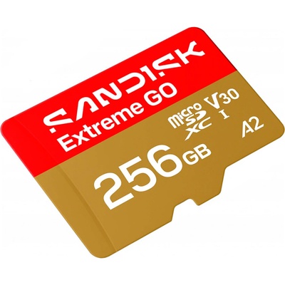 Sandisk Micro SDXC Extreme GO 256GB SDSQXGN-256G-GN6MN