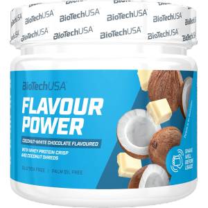 BioTechUSA Flavour Power - Coconut white chocolate
