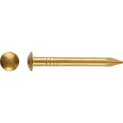 LUX-TOOLS Klinec s guľatou hlavou pomosadený pr. 2,0 x 20 mm, 100 ks