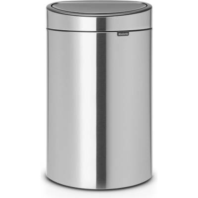 Brabantia Кош за смет Brabantia Touch Bin New Recycle 23+10L, Matt Steel (650526)