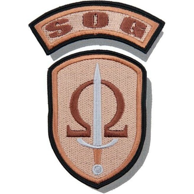 Nášivka: SOG [ssz] béžová | hnědá
