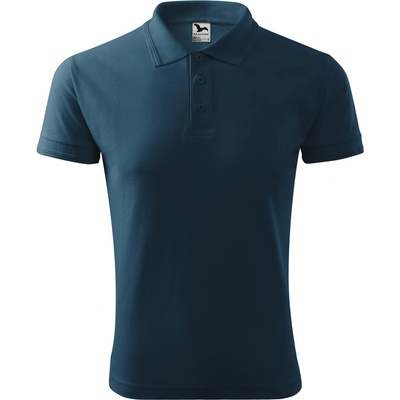 MALFINI Malfini pique polo 203 / Мъжка поло тениска - тъмносиня 4xl (2030219)
