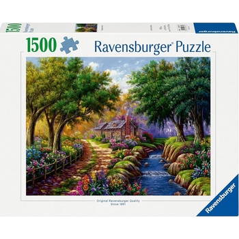 Ravensburger Пъзел Ravensburger от 1500 части - Вила на Реката (12000735)