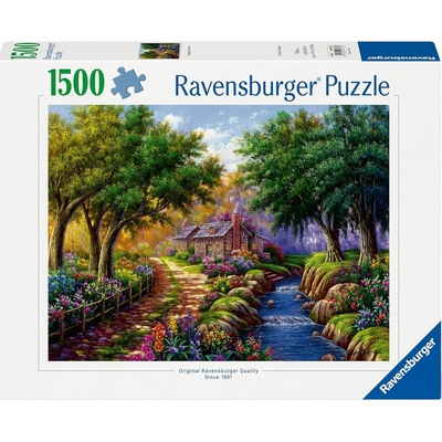 Ravensburger Пъзел Ravensburger от 1500 части - Вила на Реката (12000735)