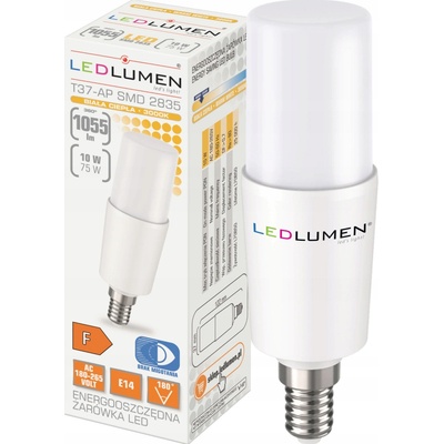 LEDlumen LED žiarovka T37-AP 10W CCD Teplá biela E14