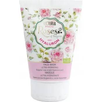 Image 1 of Victoria Beauty Почистваща маска за лице с розова вода и хиалуронова киселина 100ml (Ш40-ШИУ)