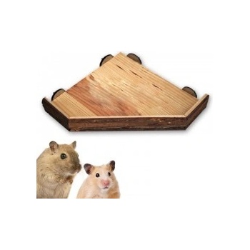 Trixie rohové patro do klece 17 x 17 cm