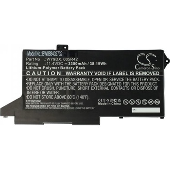 VHBW Батерия за Dell Latitude 14 5420 / Latitude 15 5520, 3350 mAh (888402732)