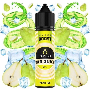 Bombo Bar Juice Hyper Boost Pear Ice 5ml/60ml - boombvaping - 17,41 лв