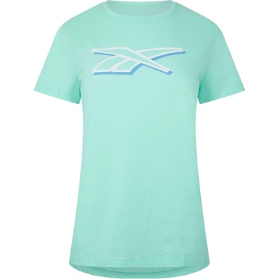 Reebok Тениска Reebok Women's Vector Graphic Regular Fit T-Shirt - Cornflower Blue