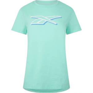 Reebok Тениска Reebok Women's Vector Graphic Regular Fit T-Shirt - Cornflower Blue