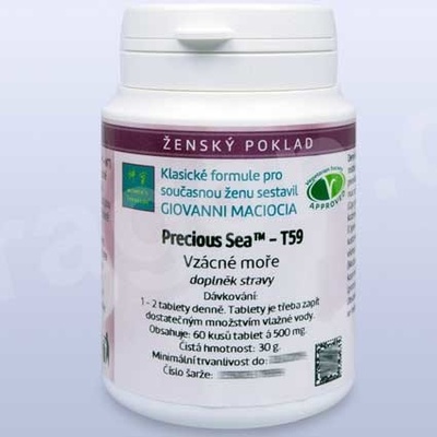 Giovanni Maciocia T59 Vzácné moře 60 tabliet