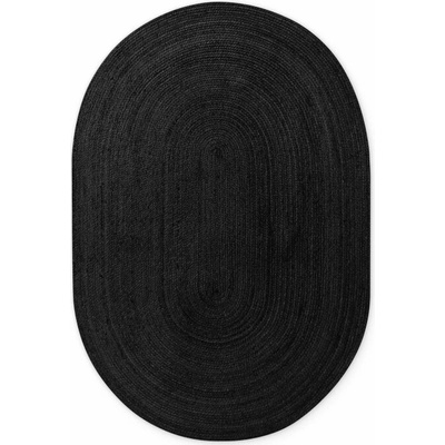 Hanse Home Jute Braided Rangpur čierny