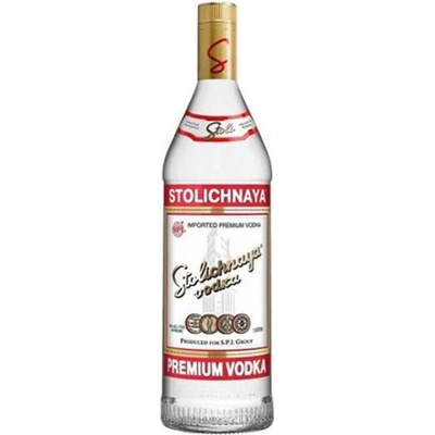 Stolichnaya 40% 1 l (čistá fľaša)