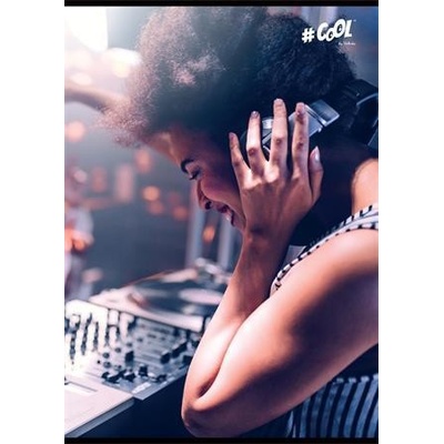 COOL BY VICTORIA Zošit A5 linajkový DJ