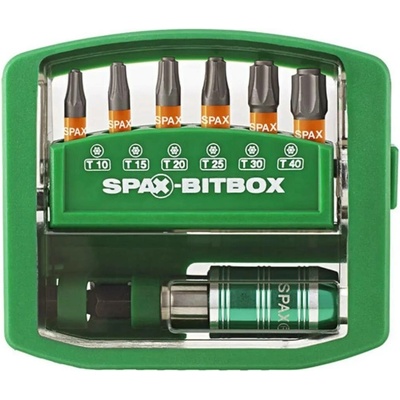 Sada 6 bitu, T10,T15,T20,T25,T30,T40, T-STAR plus, + Rapidaptor-držák bitů, 1 ks