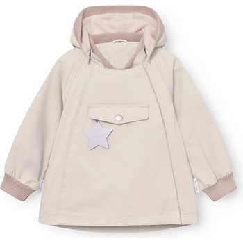 Mini A Ture Детско водоустойчиво яке Mini A Ture Kid's Matwai Fleece Lined Jacket Waterproof jacket - Sandshell - размер 104 (703-6704-0413)