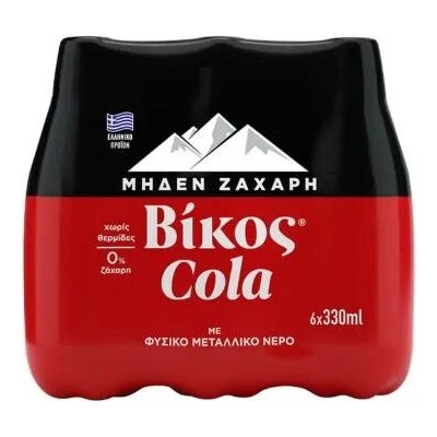 Vikos Cola Zero 6 x 330 ml