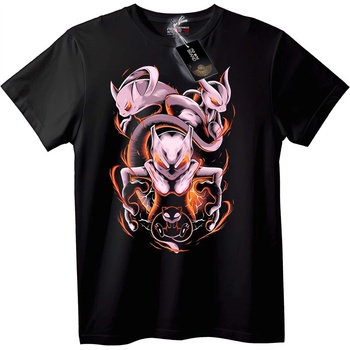 NOONEBRAND Тениска Mewtwo & Mew Покемон - 2XL, Black