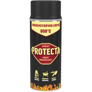 PROTECTA СПРЕЙ ТОПЛОУСТОЙЧИВ protecta 0.400л СИВ (80-104082)
