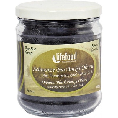 Lifefood Olivy sušené nesolené z Peru 300 g