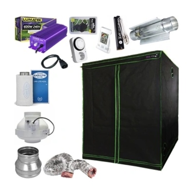 GrowMin" 240x120x200cm - growbox комплект за отглеждане на растения на закрито