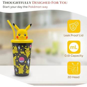 Character HOX Licensed 3D Soda Cup - Pokemon