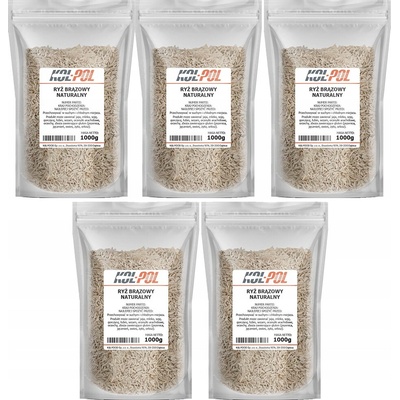 Kol-pol Hnědá rýže 5 kg