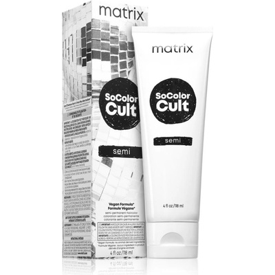 Matrix SoColor Cult semi-permanentní na vlasy Disco Silver 118 ml